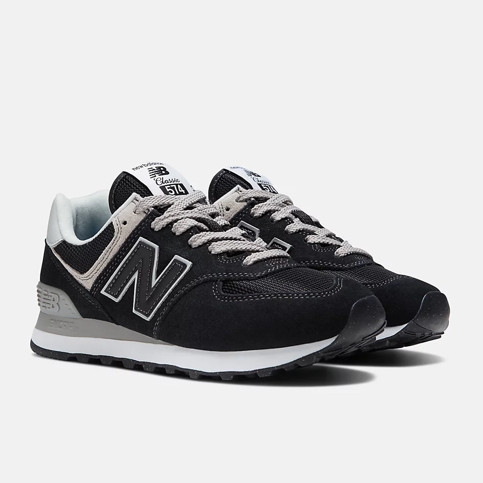 New Balance Women's WL574EVB Black White – Orleans Shoe Co. New Balance Women's WL574EVB Black White – Orleans Shoe Co.