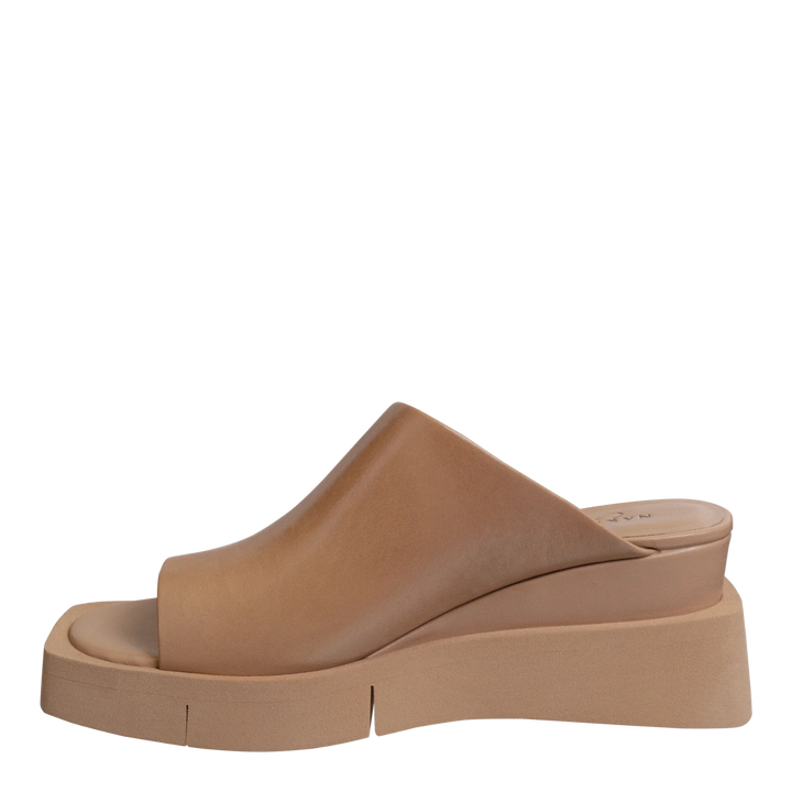 Naked Feet Women’s Infinity Platform Sandal Camel - Orleans Shoe Co.