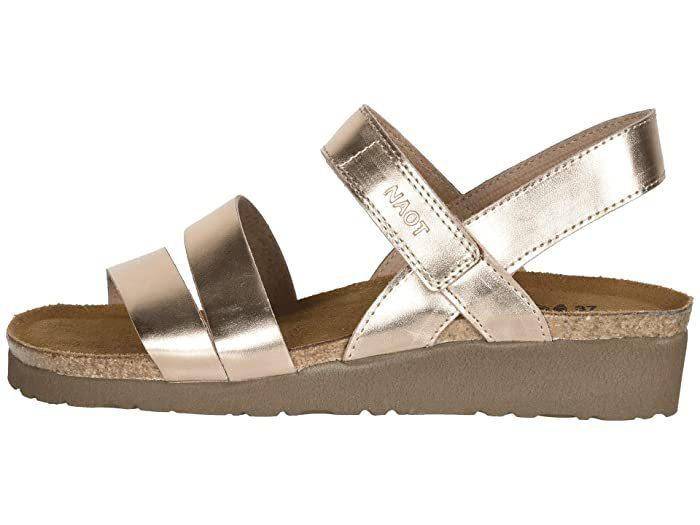 Kayla Rose Gold Sandal - Orleans Shoe Co.