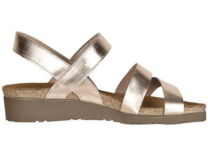 Kayla Rose Gold Sandal - Orleans Shoe Co.