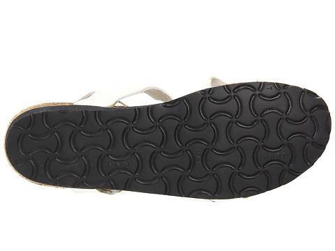 Kayla Wedge Sandal White - Orleans Shoe Co.
