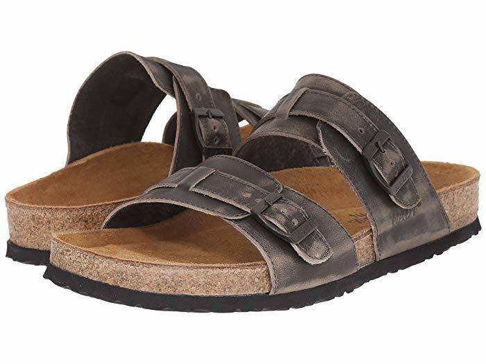 Brown Suede Leather Sandals for Men Men's Open Toe 