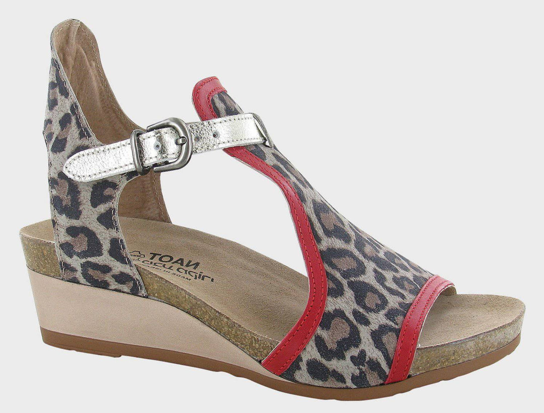 Women's Fiona Cheetah Sandal - Orleans Shoe Co.