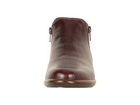 Women's Helm Bordeaux Leather/Violet Nubuck Ankle Boot - Orleans Shoe Co.