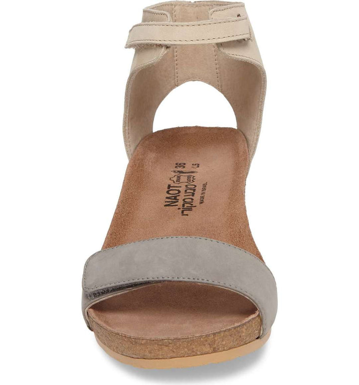 Women's Prophecy Light Gray/Beige Sandal - Orleans Shoe Co.