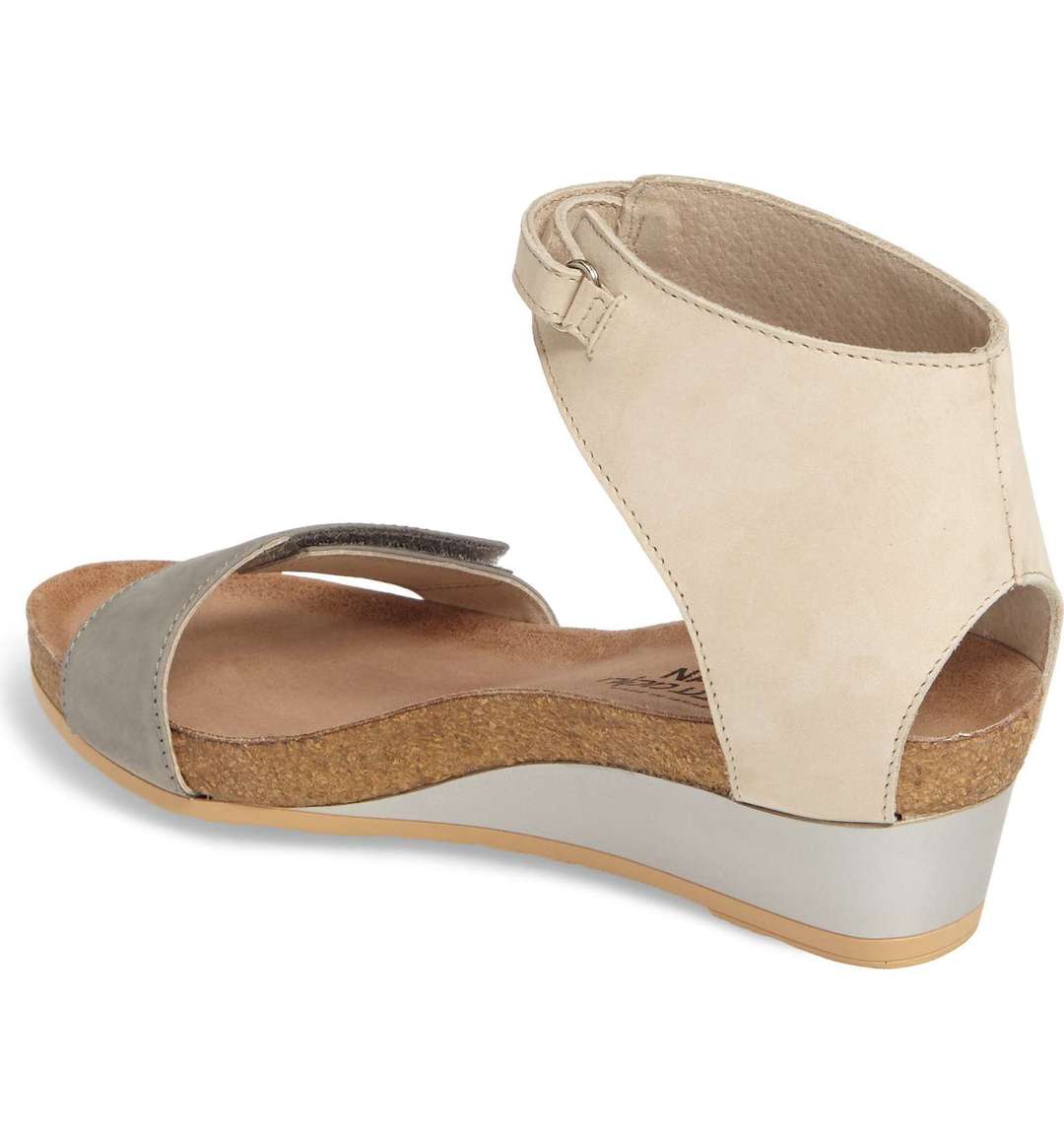 Women's Prophecy Light Gray/Beige Sandal - Orleans Shoe Co.