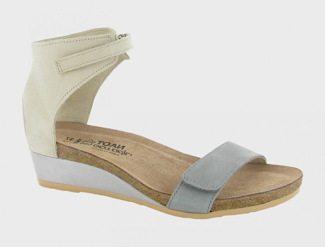 Women's Prophecy Light Gray/Beige Sandal - Orleans Shoe Co.