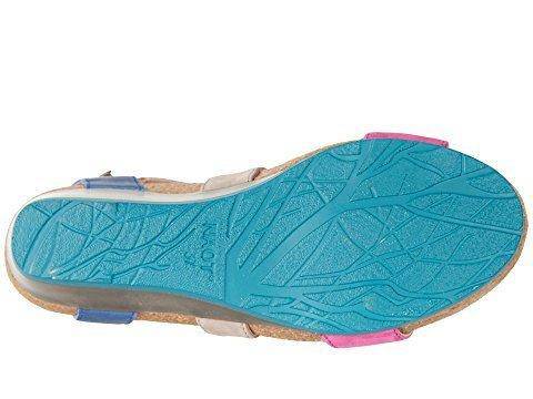 Women's Vixen Pink Plum Nubuck/Oily Blue Nubuck Sandal - Orleans Shoe Co.