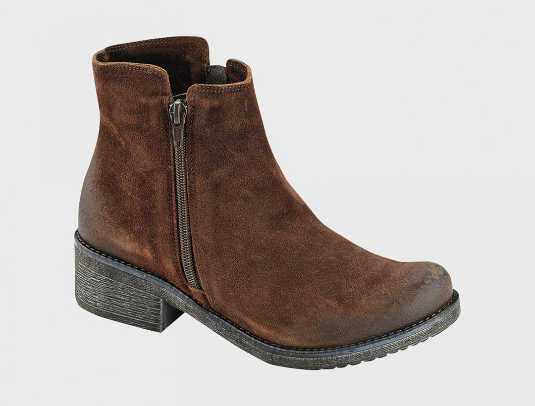 Women's Wander Seal Brown Suede Boots - Orleans Shoe Co.