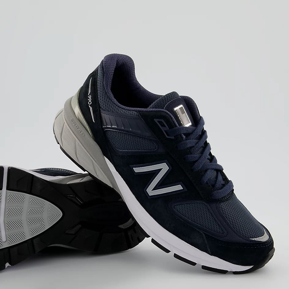 New Balance Women's 990 v5 Navy – Orleans Shoe Co.