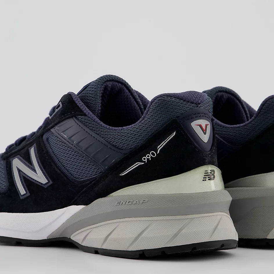 New Balance Women's 990 v5 Navy – Orleans Shoe Co.