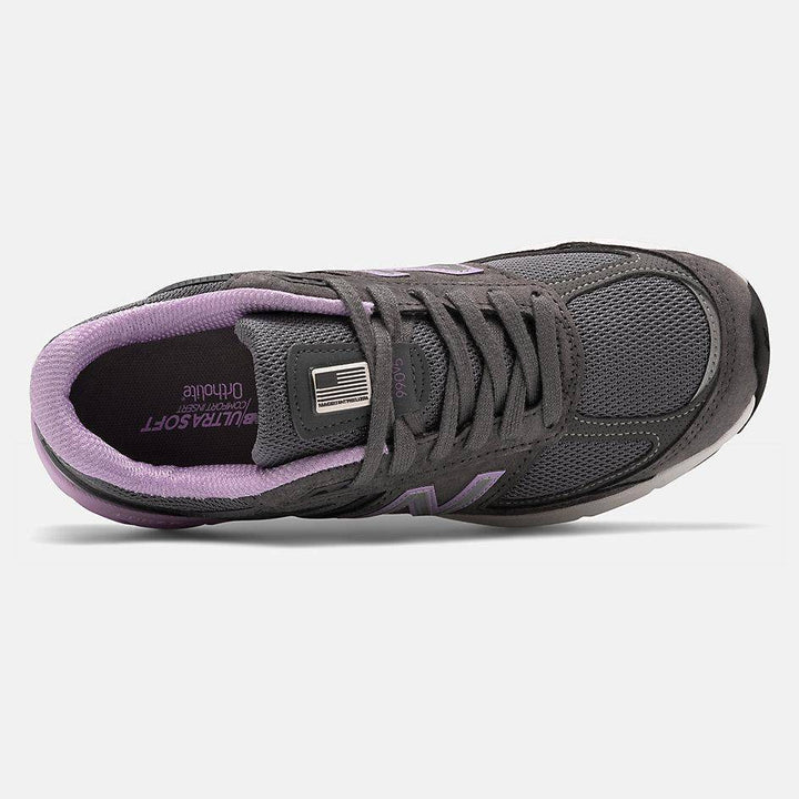 Women's 990DV5 Lead  Dark Violet - Orleans Shoe Co.