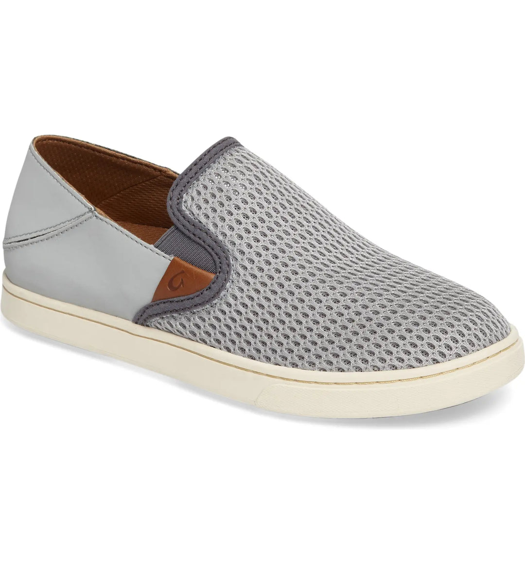 Olukai Women s Pehuea Pale Grey Charcoal Orleans Shoe Co