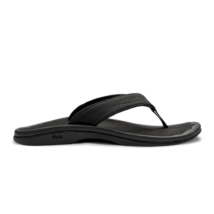Women's Ohana Black Black Flip-Flop - Orleans Shoe Co.