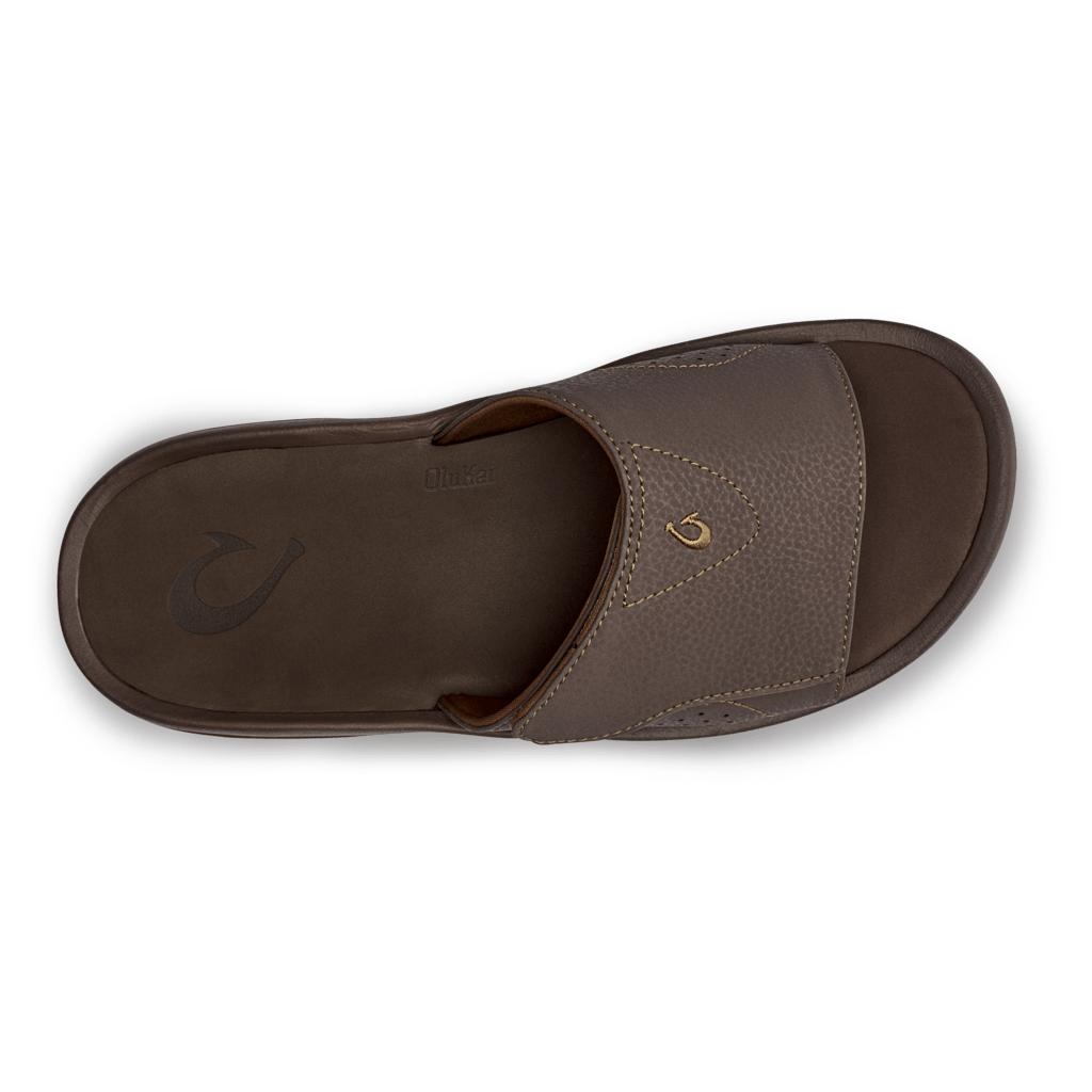 Olukai Men s Nalu Slide Dk Java Dk Java Sandal Orleans Shoe Co