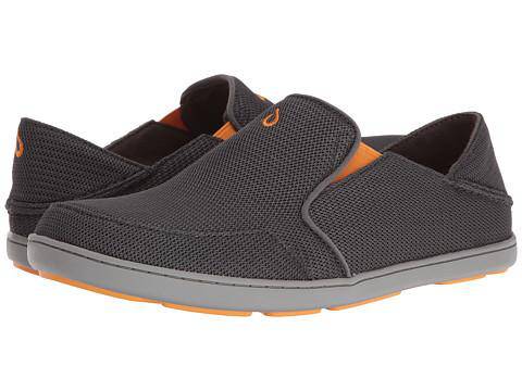 Olukai Men's Nohea Mesh Dark Shadow Slip On – Orleans Shoe Co.