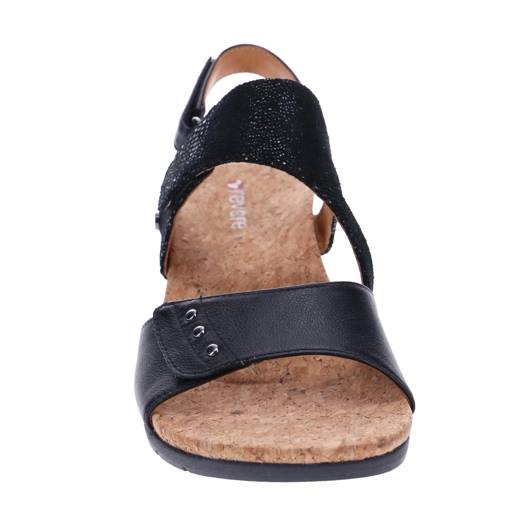Women's Revere Grenada Black - Orleans Shoe Co.