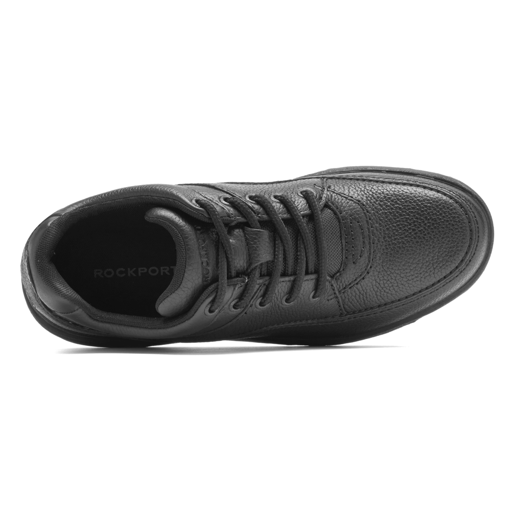 Rockport black walking shoes hotsell