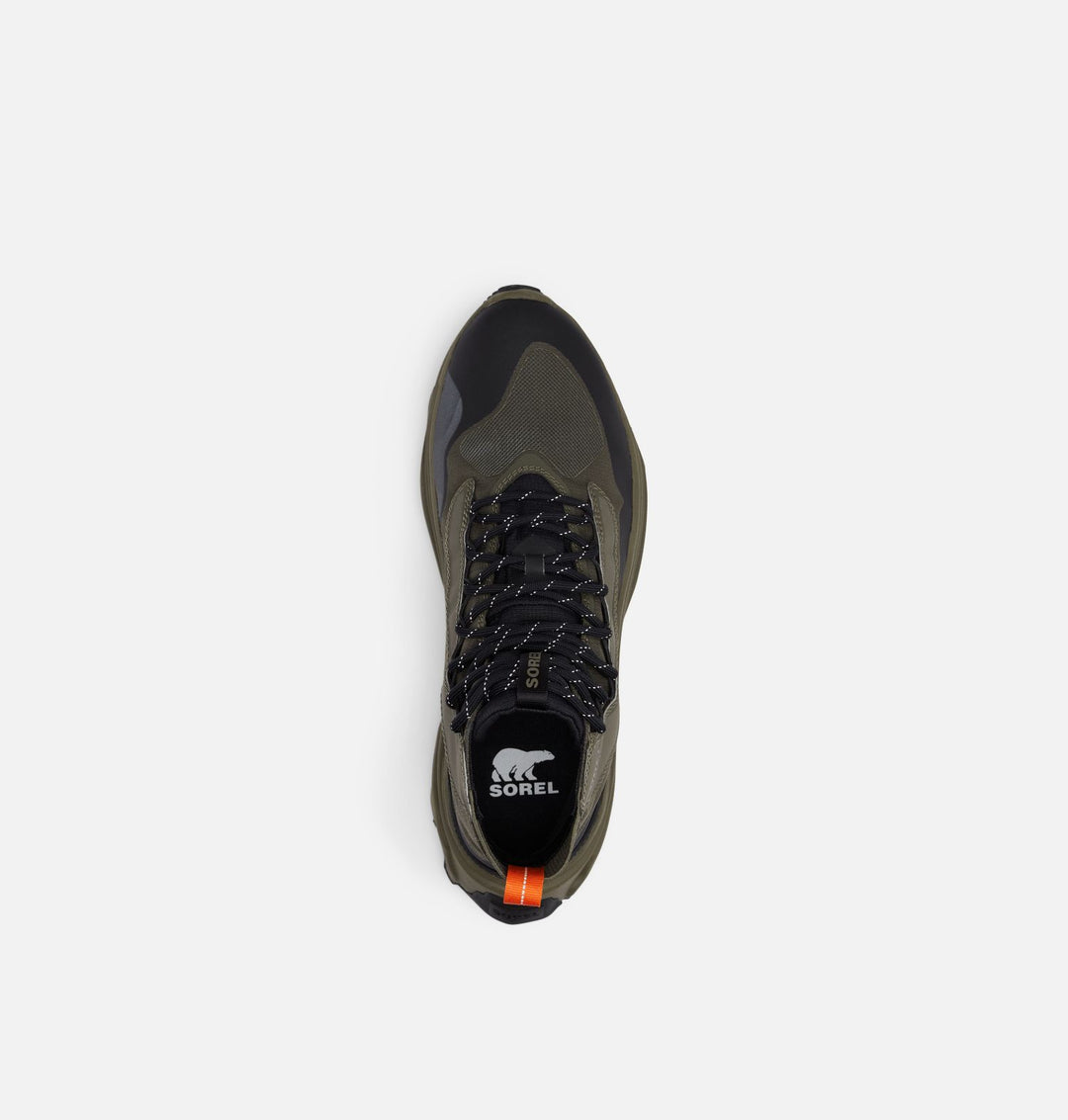 Men's Sorel Kinetic Breakthru Venture Mid Sneaker Alpine Tundra Black - Orleans Shoe Co.