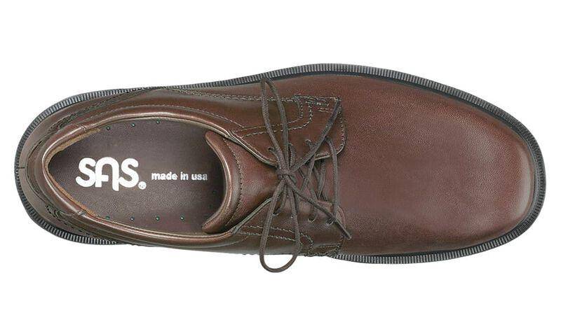 SAS Men's Ambassador Brown Leather – Orleans Shoe