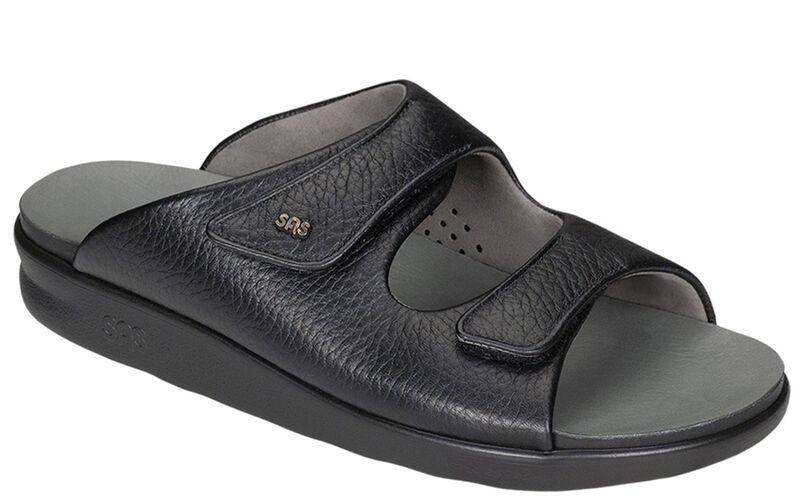 Men's Encore Slide Sandal Black - Orleans Shoe Co.
