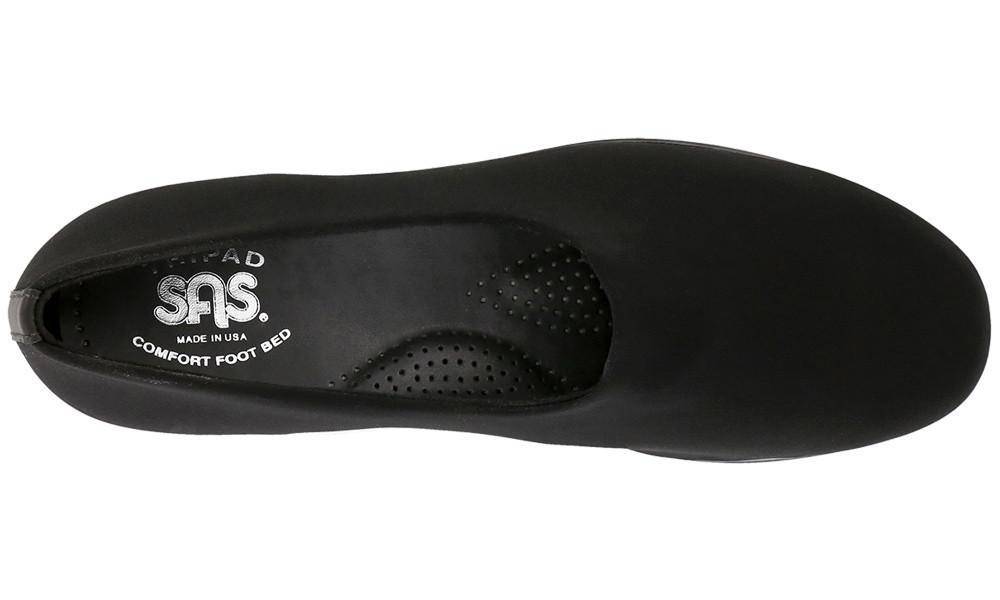 Women's Bliss Black Slip-On - Orleans Shoe Co.