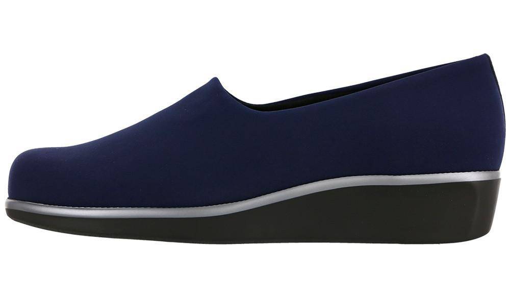 Women's Bliss Navy Slip-On - Orleans Shoe Co.