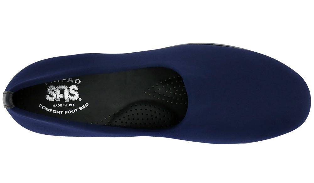 Women's Bliss Navy Slip-On - Orleans Shoe Co.