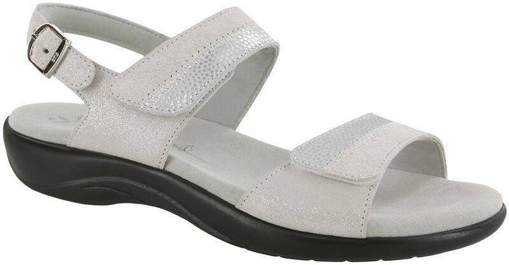 Women's Nudu White Sandal - Orleans Shoe Co.