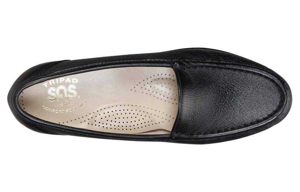 Women's Simplify Black Slip-On - Orleans Shoe Co.
