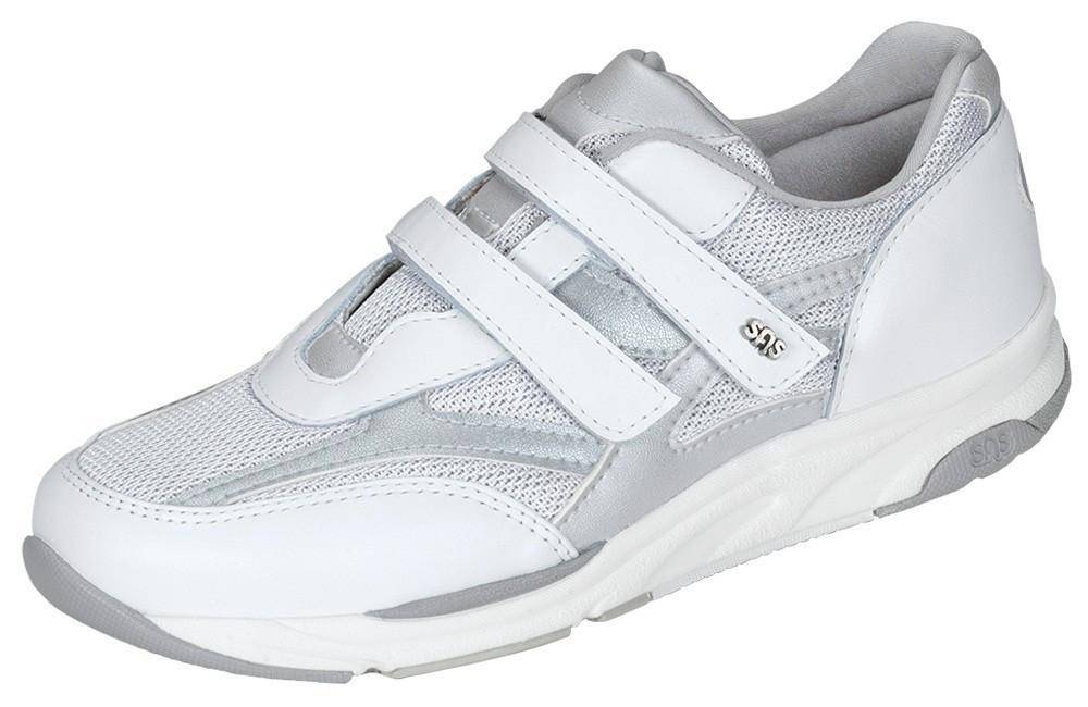 SAS Women's TMV Silver Velcro Walking Shoe – Orleans Shoe
