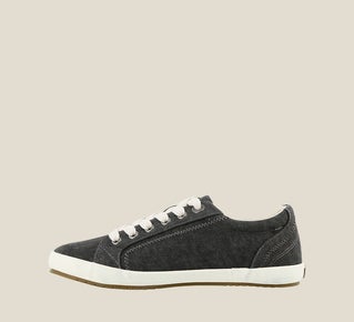 Star Charcoal Washed Casual Sneaker - Orleans Shoe Co.