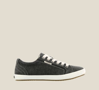 Star Charcoal Washed Casual Sneaker - Orleans Shoe Co.