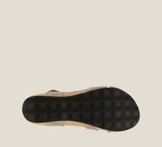 Women's Universe Grey Sandal - Orleans Shoe Co.