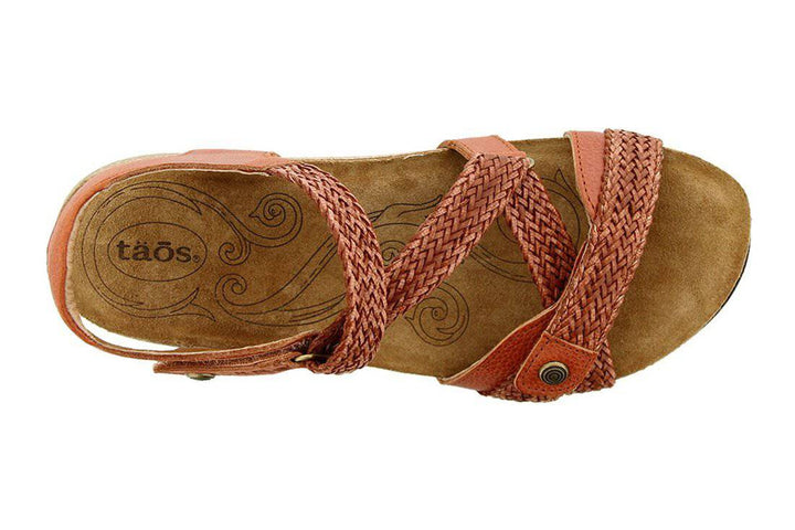 Trulie Brick Wedge Sandal - Orleans Shoe Co.