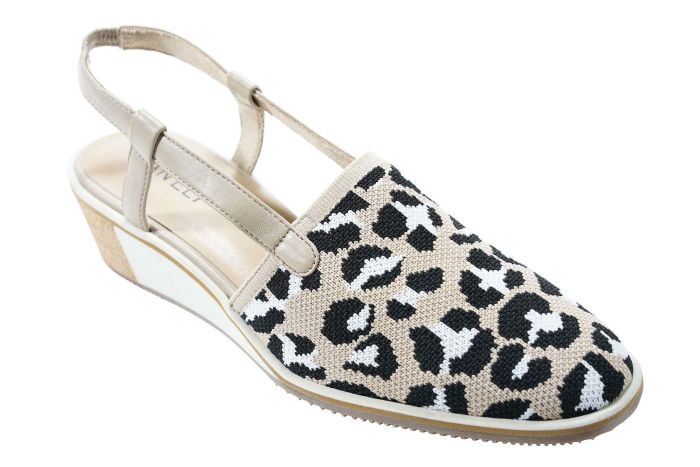 Women's Vaneli Greer Beige Leopard - Orleans Shoe Co.