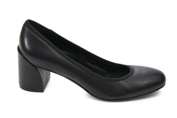 Women's Vaneli Camila Black Nappa - Orleans Shoe Co.