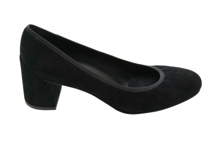 Women's Vaneli Camila Black Suede - Orleans Shoe Co.