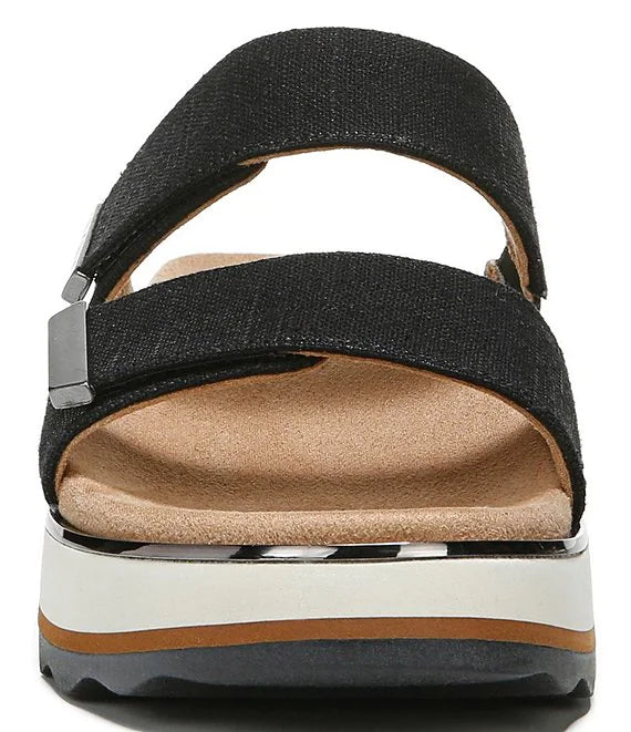 Women's Vionic Brandie Flatform Sandal Black - Orleans Shoe Co.