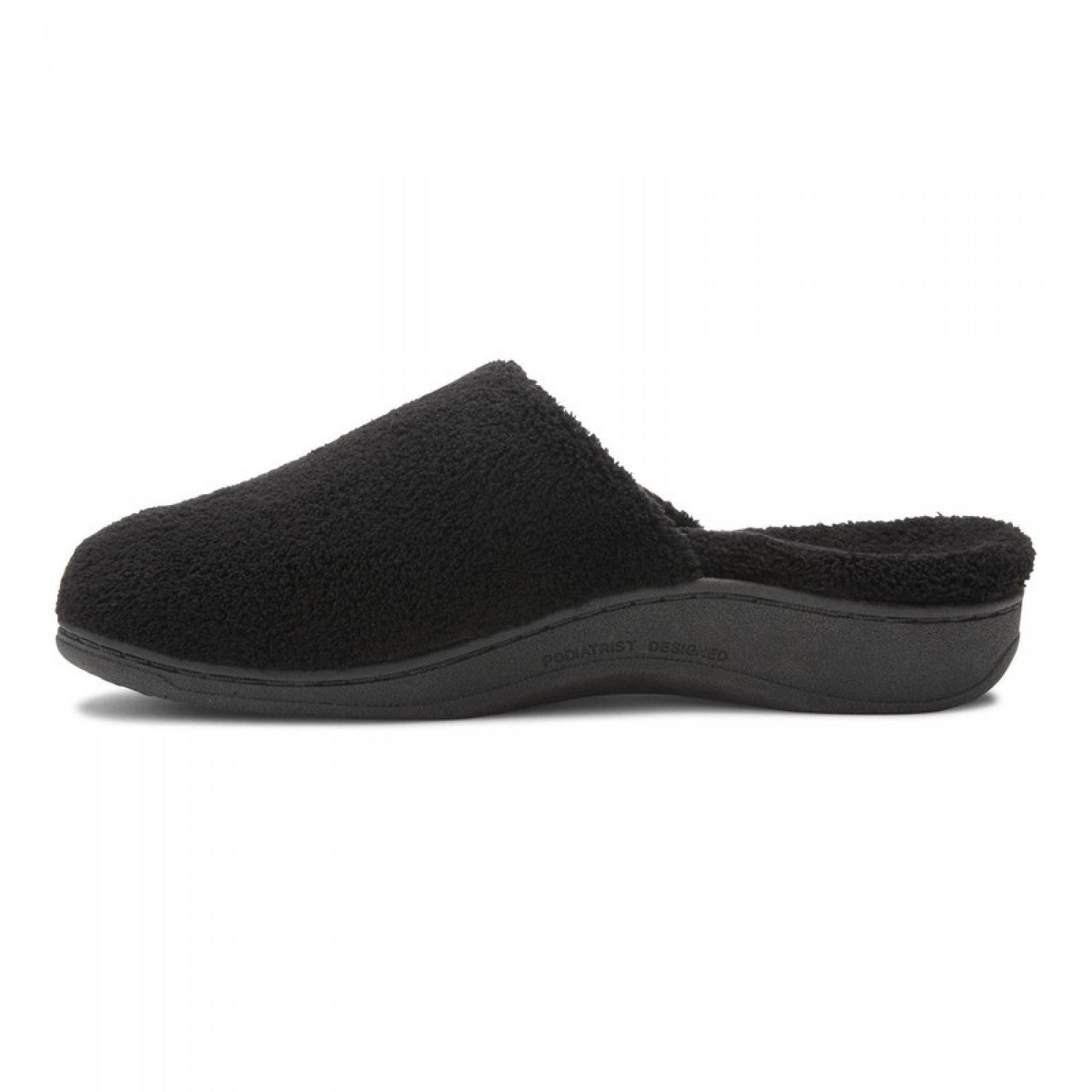 Vionic Women s Gemma Black Slipper Orleans Shoe Co