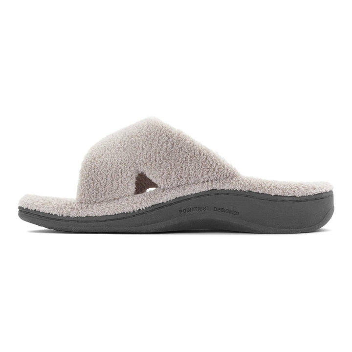 Women's Relax Terry Light Grey - Orleans Shoe Co.